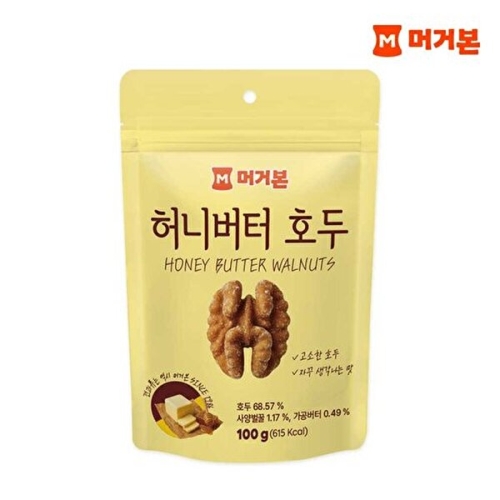 머거본 허니버터 호두 100g