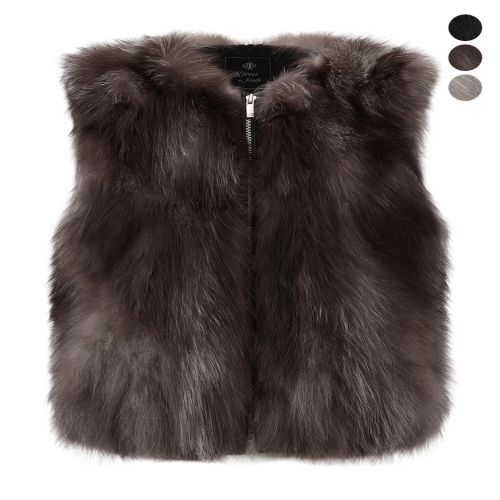 진도 Klever 집업 폭스 베스트 K9W2BV25