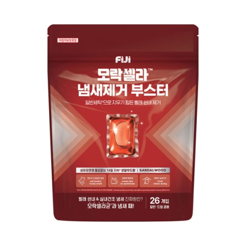 피지(FIJI) 모락셀라 냄새제거 부스터 샌달우드향 26개입