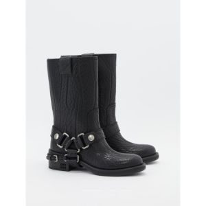 미우미우 부츠 5U350E2FLCF0002 BLACK DOM