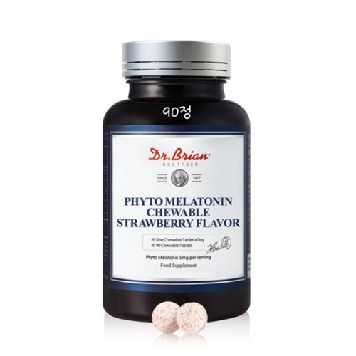닥터브라이언 파이토 멜라토닌 츄어블 딸기맛 90정