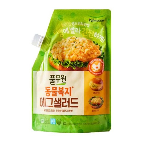 풀무원  동물복지 에그샐러드 800g