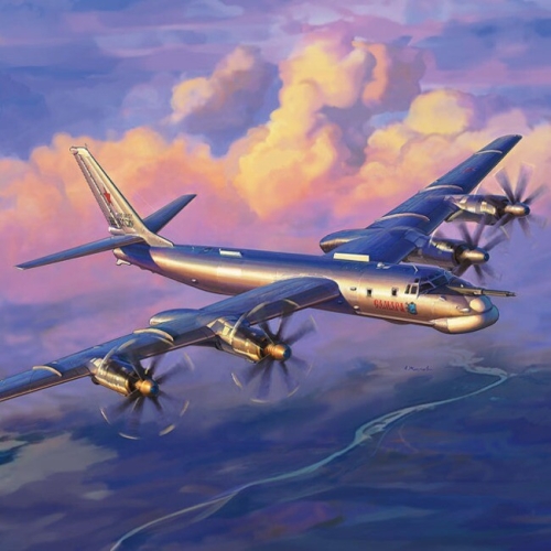 아카데미과학  1/144 러시아공군 Tu-95MS ″베어