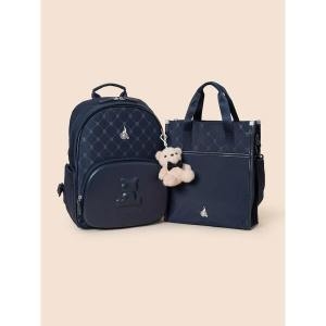 빈폴키즈 BEANPOLE KIDS 모노그램 몰드형 책가방 2SET 네이비 BI61D4U07R