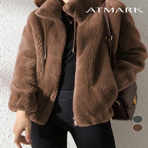 앳마크 플리스하이스트랩점퍼_AA59JP010G