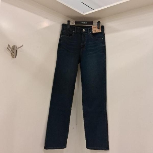 뱅뱅 HC17 루즈핏 기모 밴드 청바지 루즈핏 밍크보아본딩 밴드 청바지 NQL882 S43188984