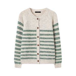 르샵 스트라이프 루즈핏 니트 가디건 DP4CK042A