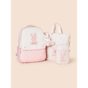 빈폴 KIDS 빙키 여아 사첼 3SET 책가방 라이트 핑크 BI61D4G04Y