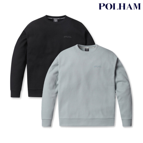 폴햄 남성 무브 와플본딩 라운드 맨투맨 티셔츠_PHF4TR1760