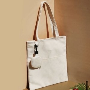 에코 숄더백 데일리 심플 파우치 가방 아이보리 WFKO4Z0