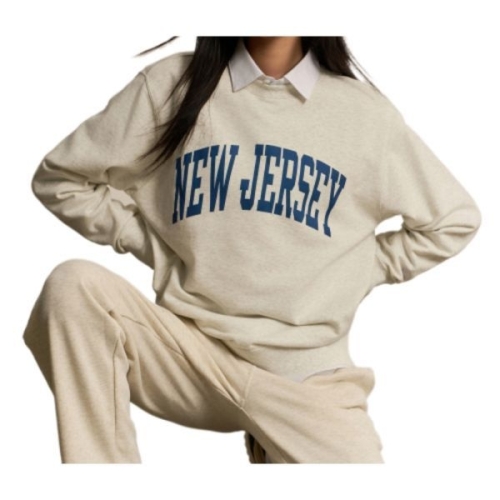 챔피온  뉴저지 CVC 크루넥 스웨트셔츠 Cream CKTS5E401CR 334130