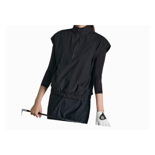 빈폴 GOLF 여성 라운드넥 베스트 블랙 BJ5942A415 213430