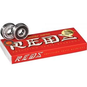 본즈  Super Reds 스케이트보드 베어링 8팩 885599