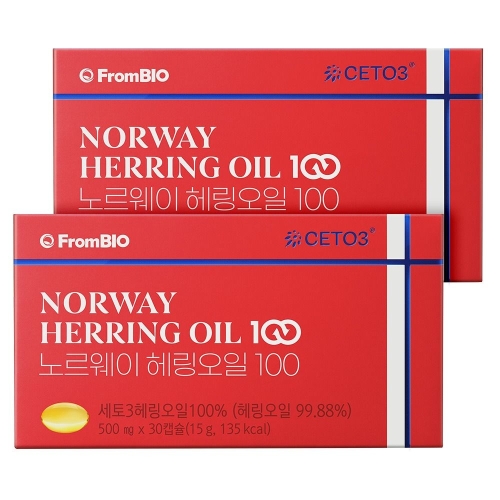 프롬바이오 노르웨이 헤링오일 100 30정