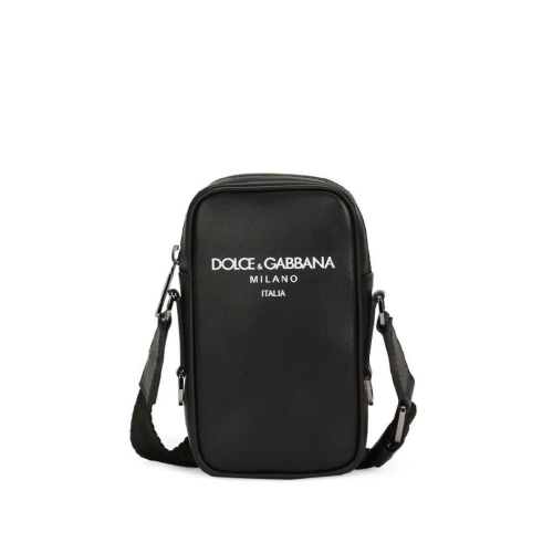 돌체앤가바나 로고 프린트 가죽 숄더 백 BM2041AN244 T