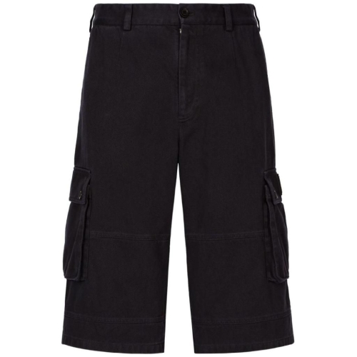 돌체앤가바나 Dolce Gabbana 로고 플라크 카고 쇼츠 GV5JXTG8KH1 B0387 T