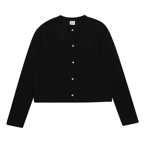 에꼴리에 시흥모다 주니어 사카리바 라운드 크롭 가디건 23RT7517_SH BK M 160