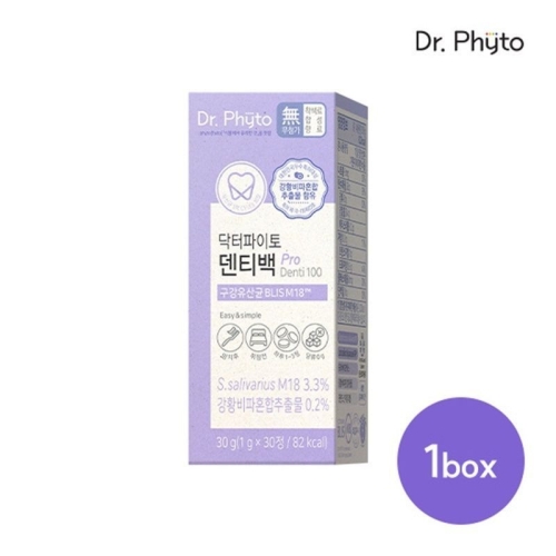 닥터파이토 덴티백 구강유산균 PRO 30정