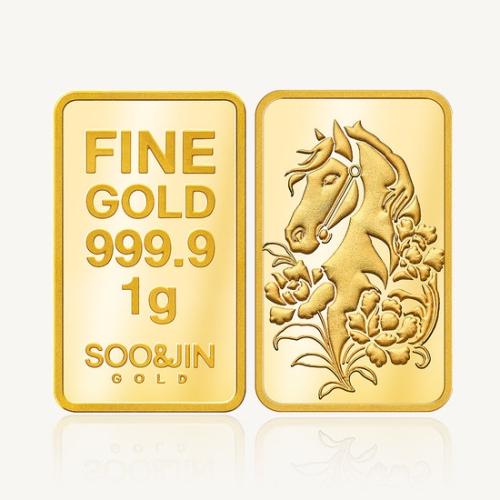 수앤진골드  말 골드바 1g