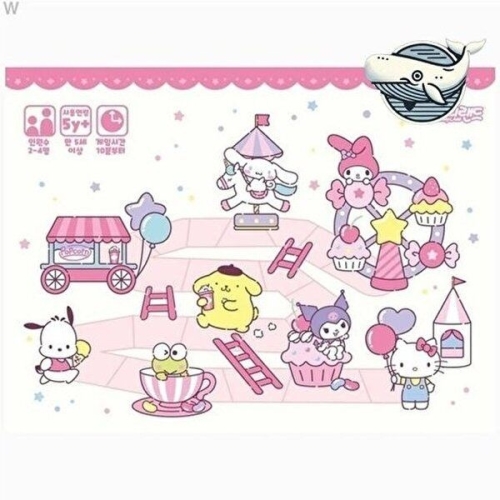 산리오 캐릭터 보드게임 사다리 놀이 바니랜드게임 바니랜드보드게임 보드게임놀이 WFHA8RX