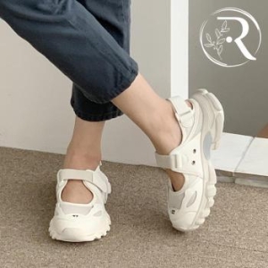 디자이어로즈 여성 발등 찍찍이 메시 운동화 3cm 38129821