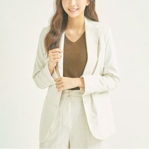 로엠 루즈핏 싱글 자켓 RMJKB25R11-T