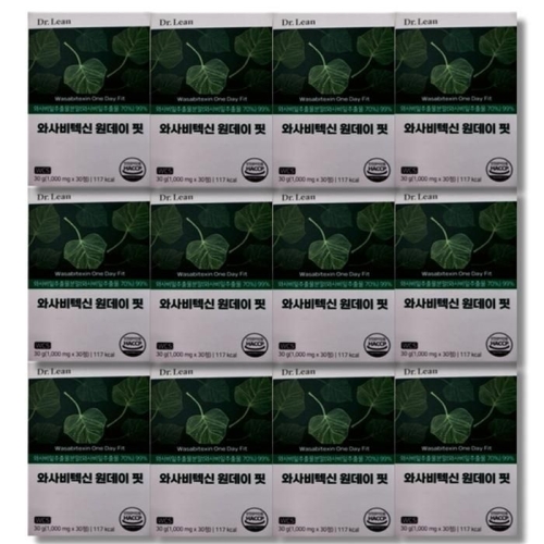 닥터린 와사비텍신 원데이 핏 30정