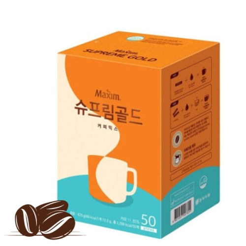 동서식품 맥심 슈프림골드 커피믹스 50T