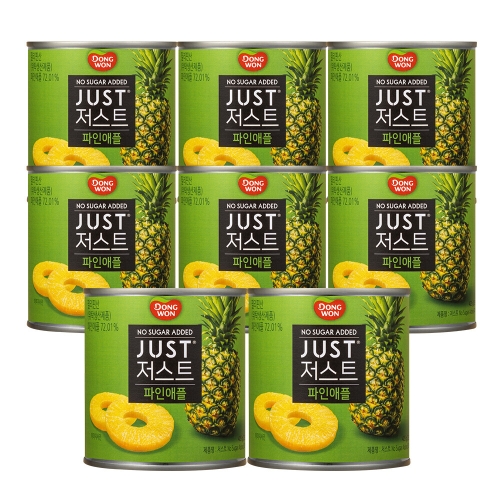 동원F&B  저스트 노슈가 파인애플 425g