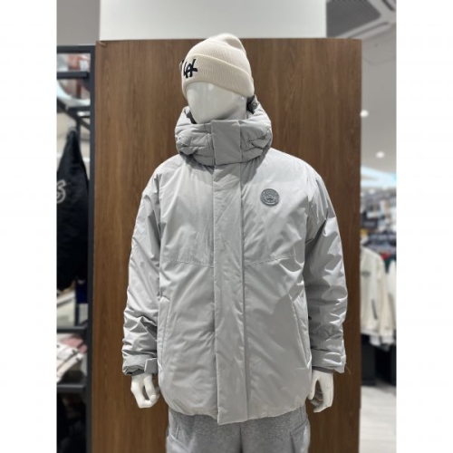 NBA 남녀공용 GSW 소로나 씬다운 숏기장 덕다운 패딩 점퍼 N234DW051P_11 라이트그레이 XL