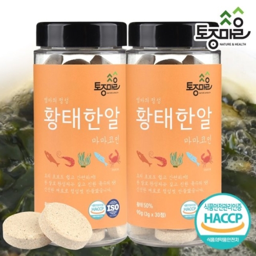토종마을 마마코인 황태한알 90g(3gx30입)