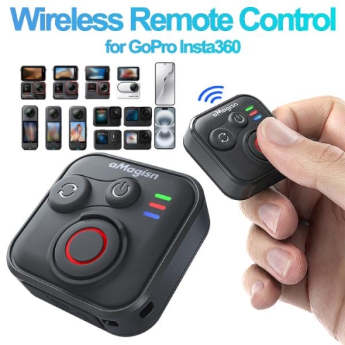 인스타  360 X5 X3 X4 GO 3S ACE Pro 2 GoPro 1312111098 액션 카메라용 손목 스트랩이 있는 무선 ..