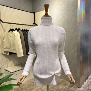 Ab.f.z 꽈배기 폴라 롱 니트 AOA1HW32A