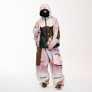 비에스래빗 보드복 바지 팬츠 2526 3D ZIPPER POCKET SUPER WIDE VENTILATION PANTS OOSISOA..