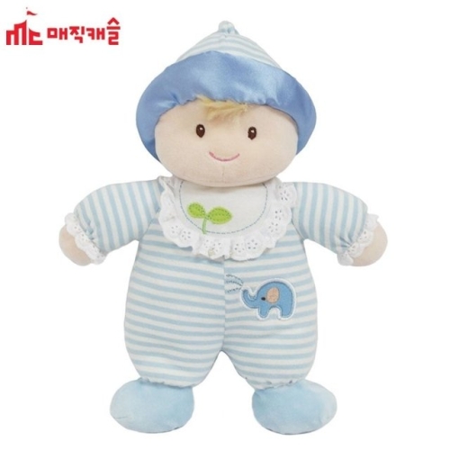 Preferred 블루 Kids 90929 와플 애착인형 WFG6VUI