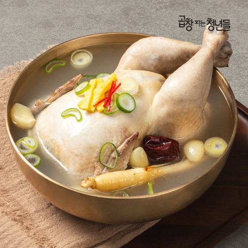 곱창파는청년들  바르온 삼계탕 1kg