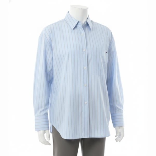 타미힐피거 ESS POPLIN NEW EASY SHIRT WW45892 YCF 에센셜 포플린 뉴 이지 셔츠 224614