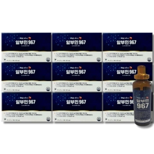 지니트레저 배한호 원장의 명작 알부민967 30병