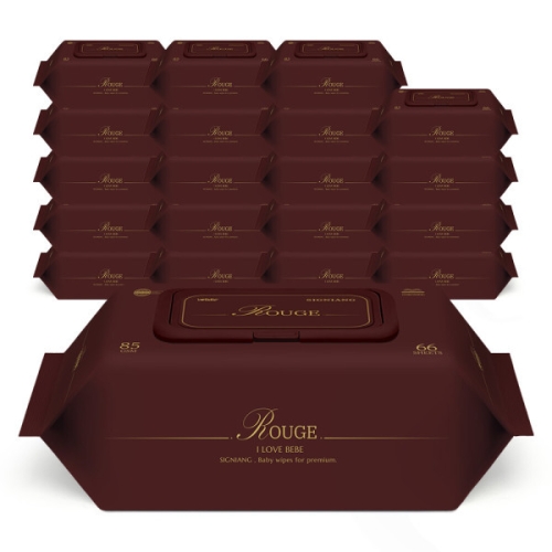 아이러브베베 시그니앙 루쥬 물티슈 캡형 66매