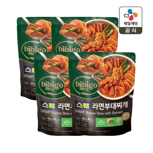 CJ제일제당 비비고 스팸라면 부대찌개 560g