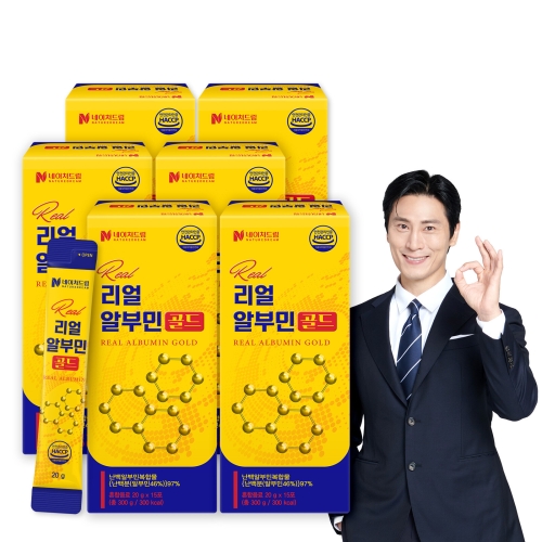 네이처드림 리얼 알부민 골드 15g 15포