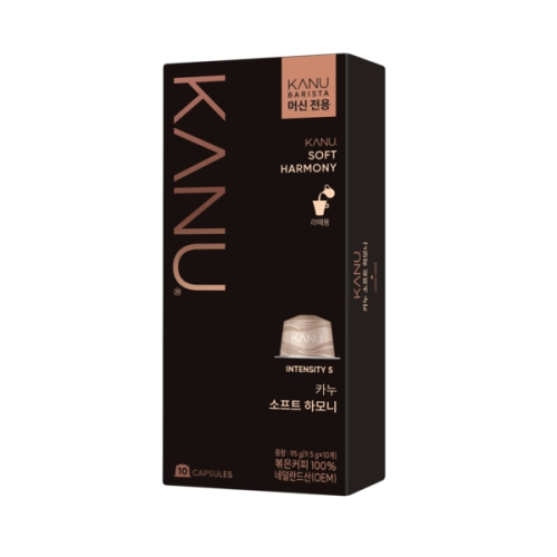동서식품  소프트 하모니 캡슐커피(카누머신 전용) 10캡슐