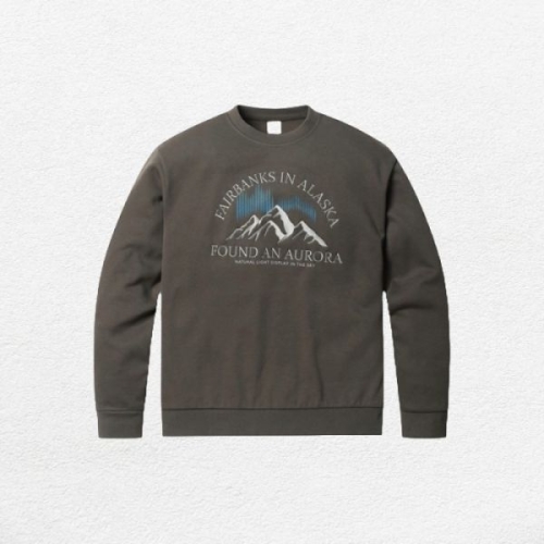 폴햄 남성 오버핏 그래픽 맨투맨_PAF4TR1800