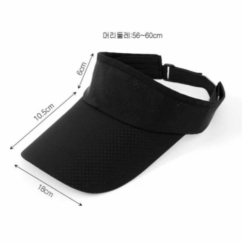 라일리 Rly 메쉬 스포츠 썬캡 블랙 아줌마썬캡 여성골프썬캡 43297593