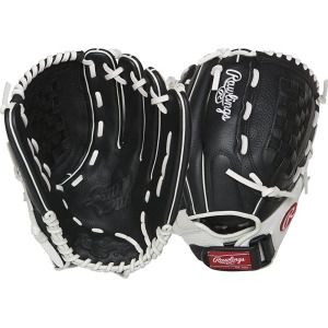 롤링스  Shutout Fastpitch 소프트볼 장갑, RSO125BW-3/0 12 1/2 BSK/ FLCV, 31.8cm 12...