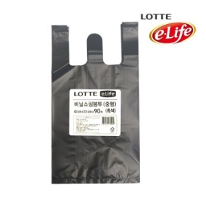 롯데알미늄 이라이프 비닐봉투 중 90매