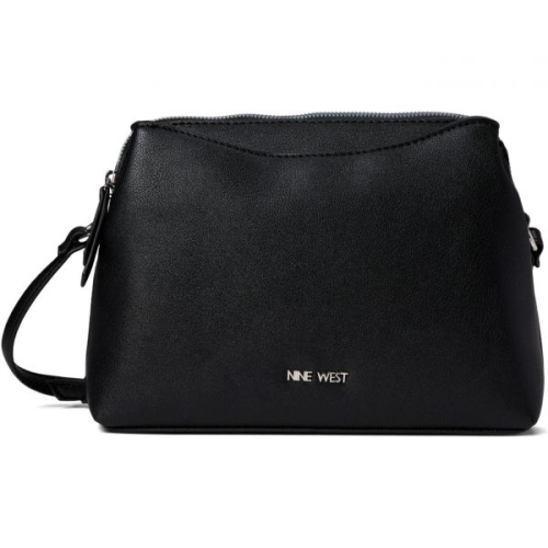 나인 웨스트 칼란드라 미니 돔 크로스바디 2656024 하나의 사이즈 병록색 로고