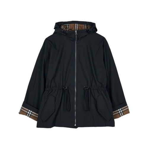 버버리 여성 메들리 이너체크 드로스트링 자켓 8119149 W MEDLEY A1189