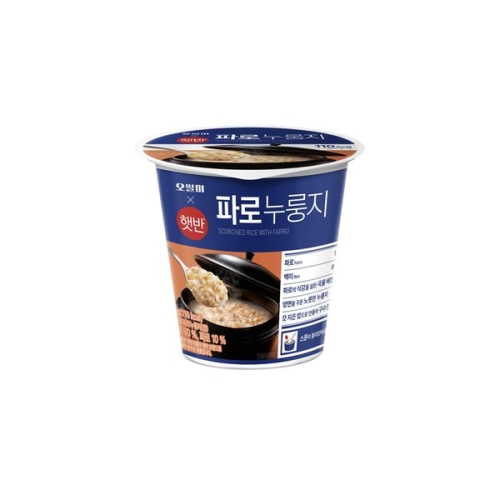CJ제일제당  오쌀미X햇반 파로누룽지 30g
