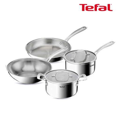 테팔  SS 퍼펙트 레지스트 IH 냄비프라이팬 4종 (팬28+웍28+편수16+양수20)